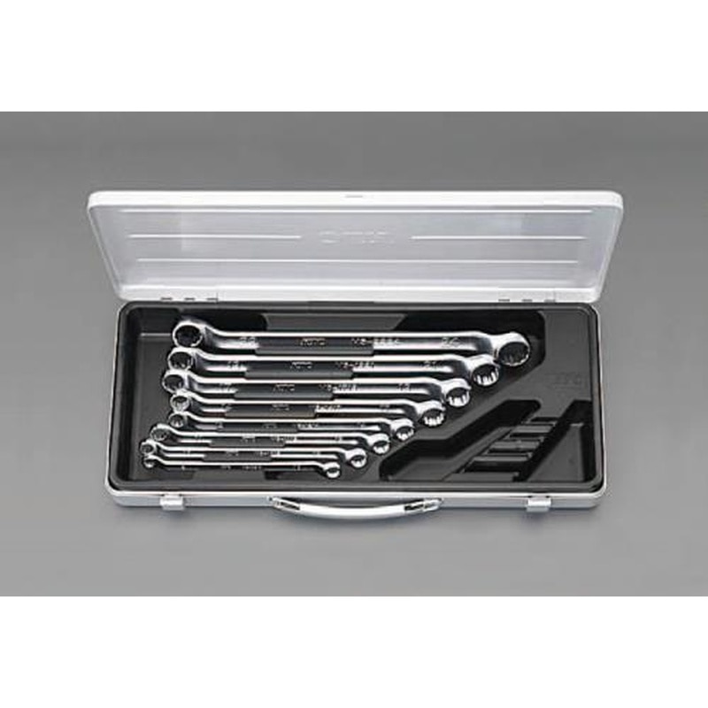 エスコ EA616B-68 8本組/8-24mm両口めがねレンチ 1個（ご注文単位1個）【直送品】