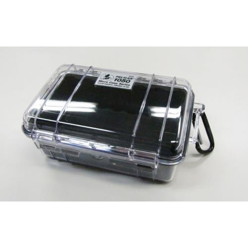 エスコ EA657-5A 160x93x70mm防水ケース(黒・クリア) 1個（ご注文単位1個）【直送品】