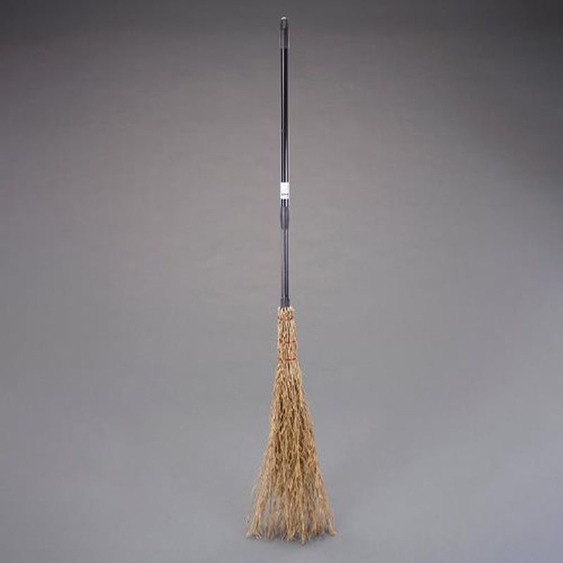 エスコ EA928CC-165S 680-1100/670mm竹ホウキ・細(ジョイント式/3本) 1個(ご注文単位1個)【直送品】