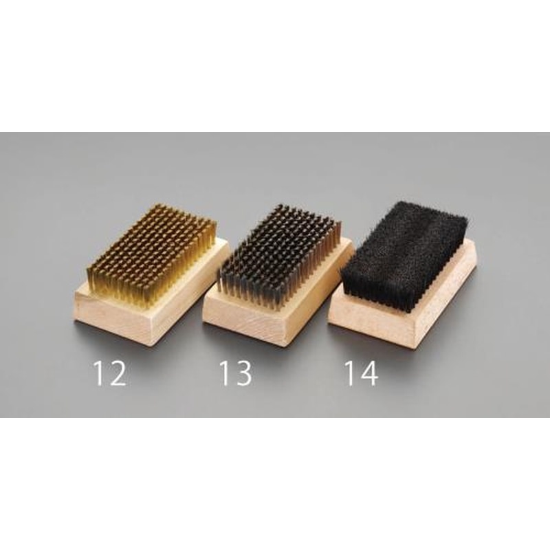 エスコ EA109AV-14 38x107mm耐静電ブラシ(馬毛) 1個（ご注文単位1個）【直送品】