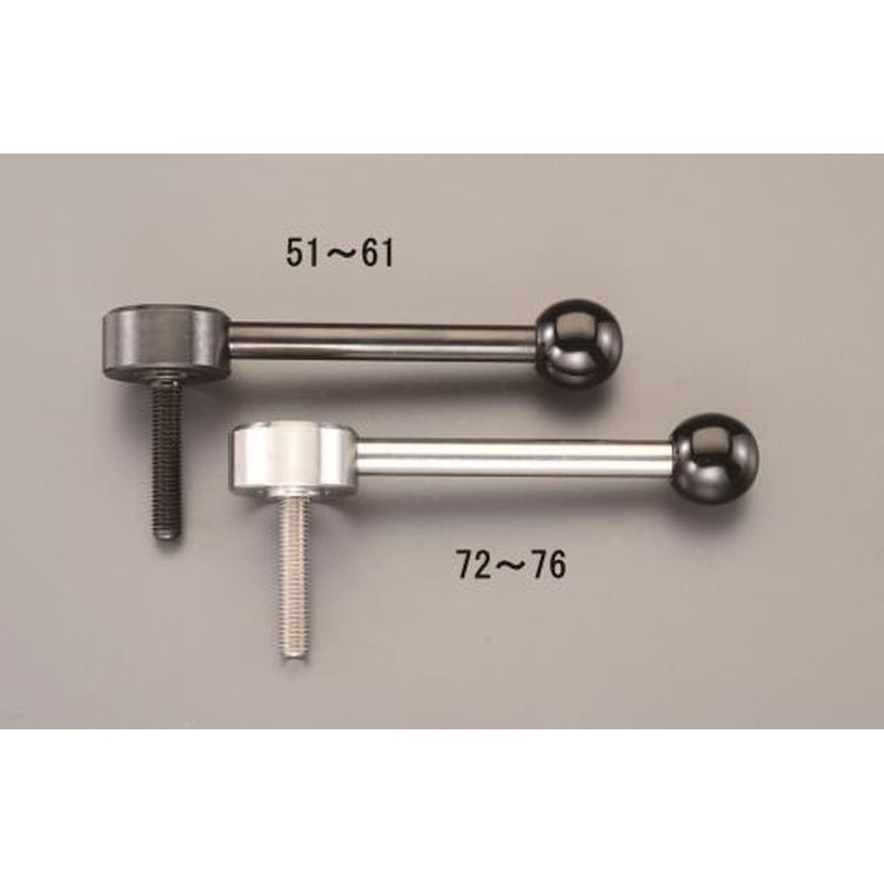 エスコ EA948CA-74 M10x30mm［ステンレス製]雄ねじフラットテンションレバー 1個（ご注文単位1個）【直送品】