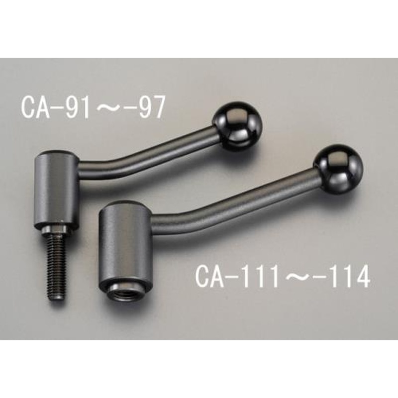 エスコ EA948CA-96 M12x50mm［スチール製]雄ねじテンションレバー 1個（ご注文単位1個）【直送品】