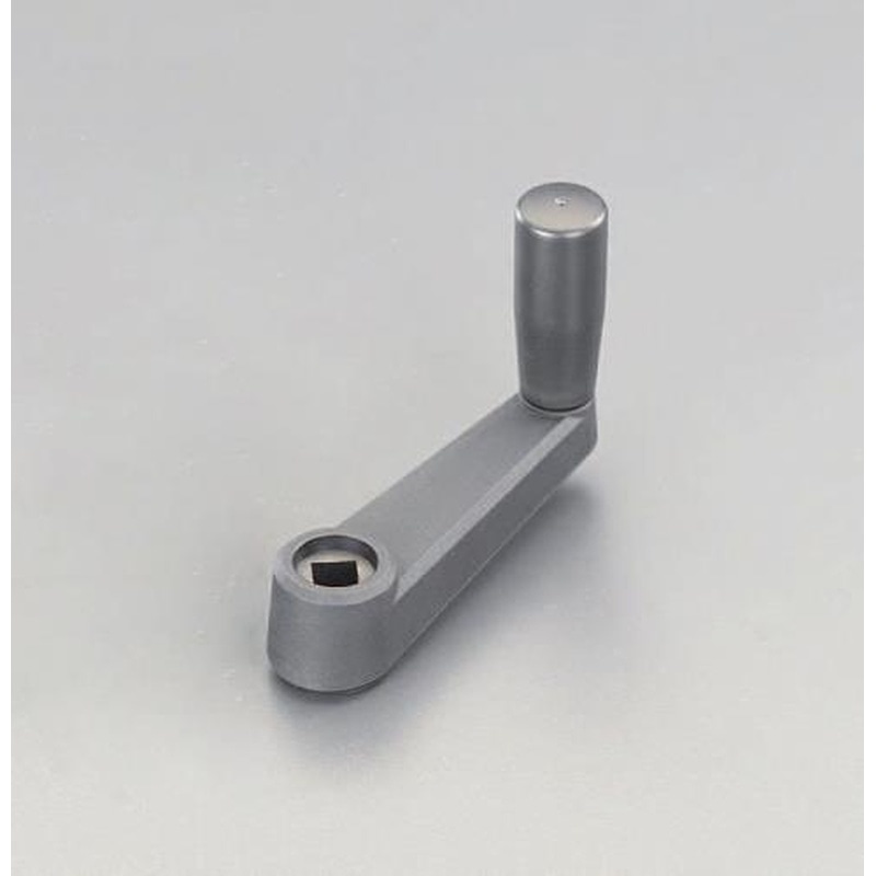 エスコ EA948CE-112 64mm/8mm［スチール製]角穴クランクハンドル 1個（ご注文単位1個）【直送品】