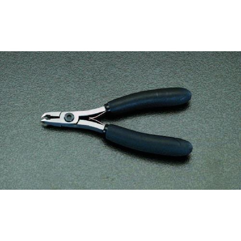 エスコ EA535TZ-1 120mm精密用ニッパー(フラッシュ/ピアノ線用/ESD) 1個(ご注文単位1個)【直送品】