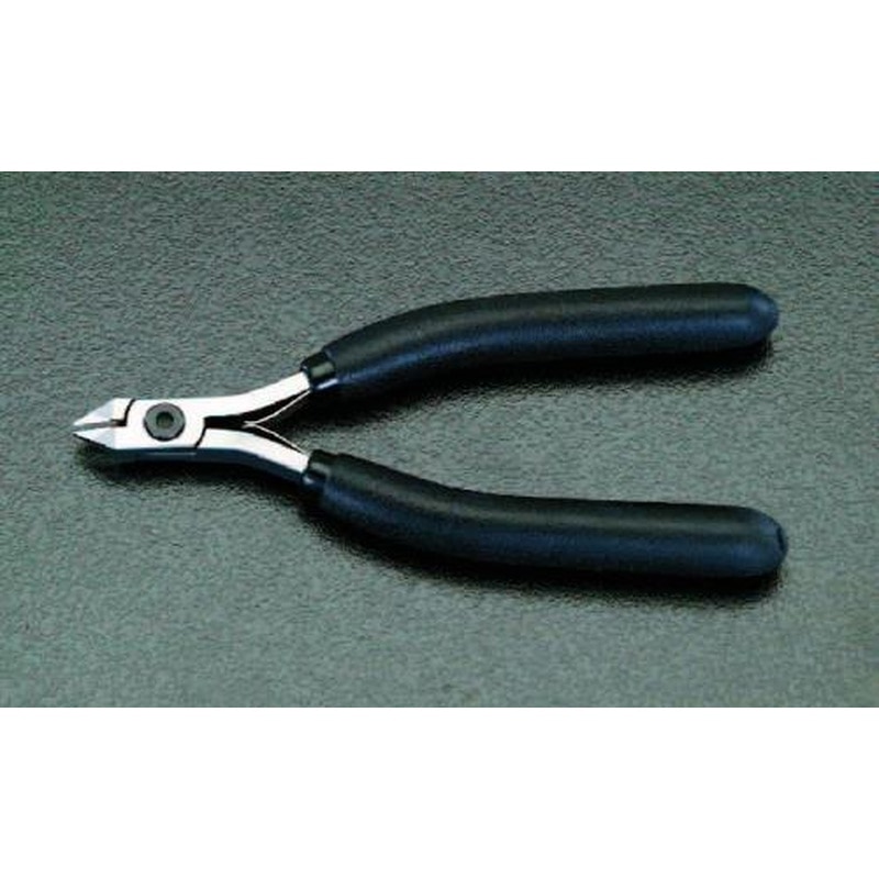 エスコ EA535TH-12 140mm精密用ニッパー(フラッシュ/ESD) 1個(ご注文単位1個)【直送品】