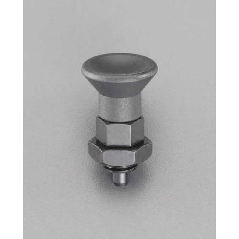 エスコ EA948DD-34 M20x10mm［ダブルナット]インデックスプランジャー 1個（ご注文単位1個）【直送品】