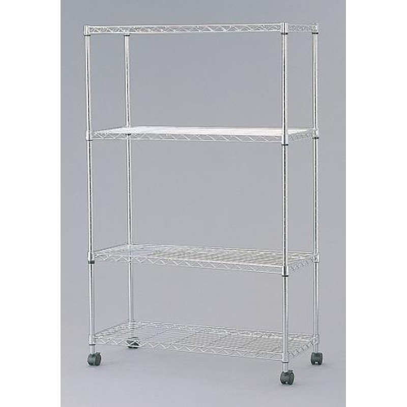 エスコ EA976AK-6 800x350x830mmメタルラックミニ(キャスター付) 1個(ご注文単位1個)【直送品】