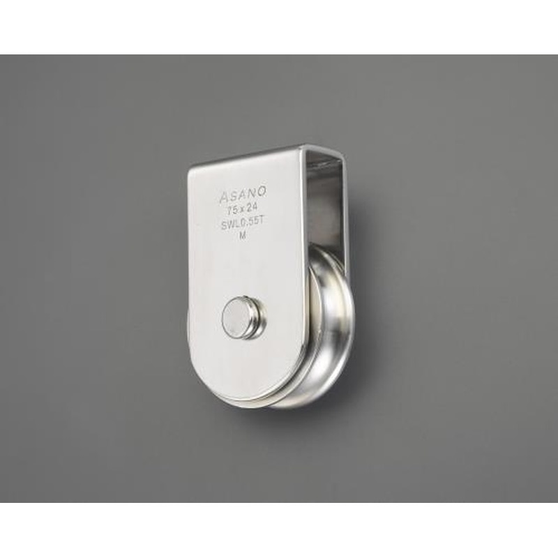 エスコ EA987SE-21 50mm溶接用ブロック(ステンレス製/ステンレス車) 1個（ご注文単位1個）【直送品】