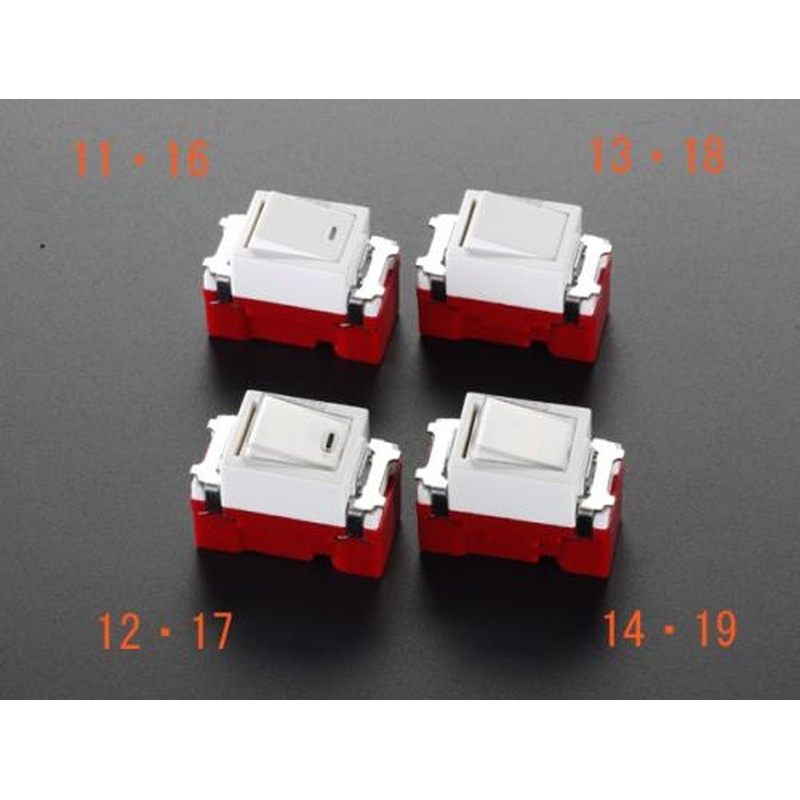 エスコ EA940CF-11 AC300V/15.0A埋込み型スイッチ(片切) 1個(ご注文単位1個)【直送品】