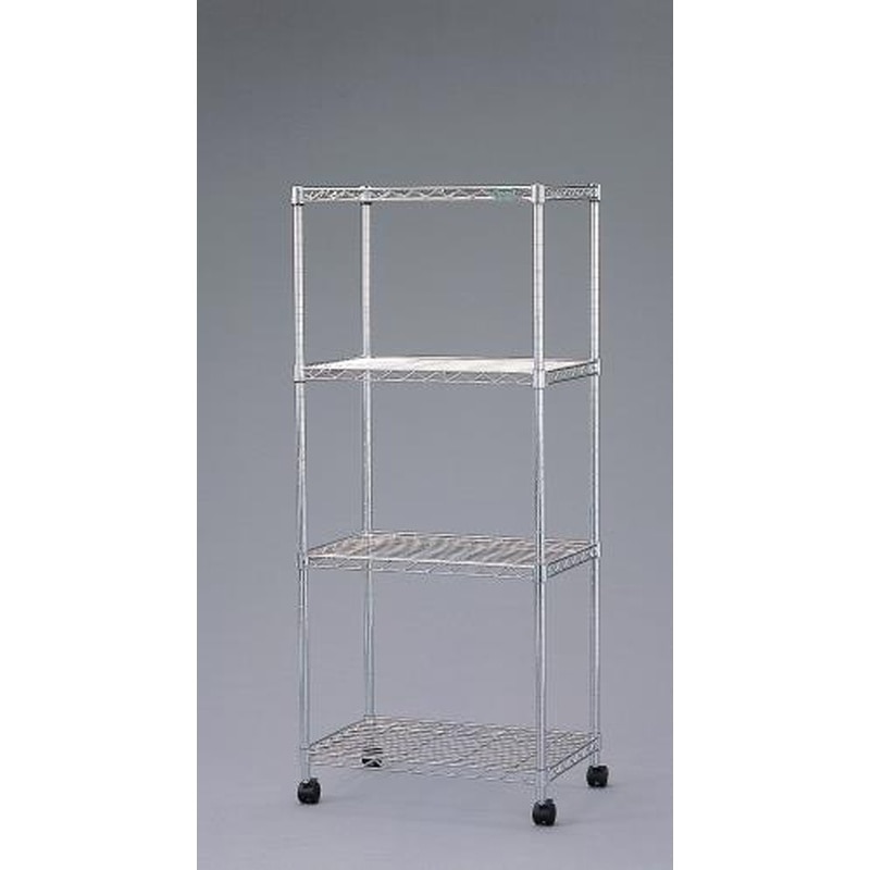 エスコ EA976AK-2 550x350x1260mmメタルラックミニ(キャスター付) 1個(ご注文単位1個)【直送品】