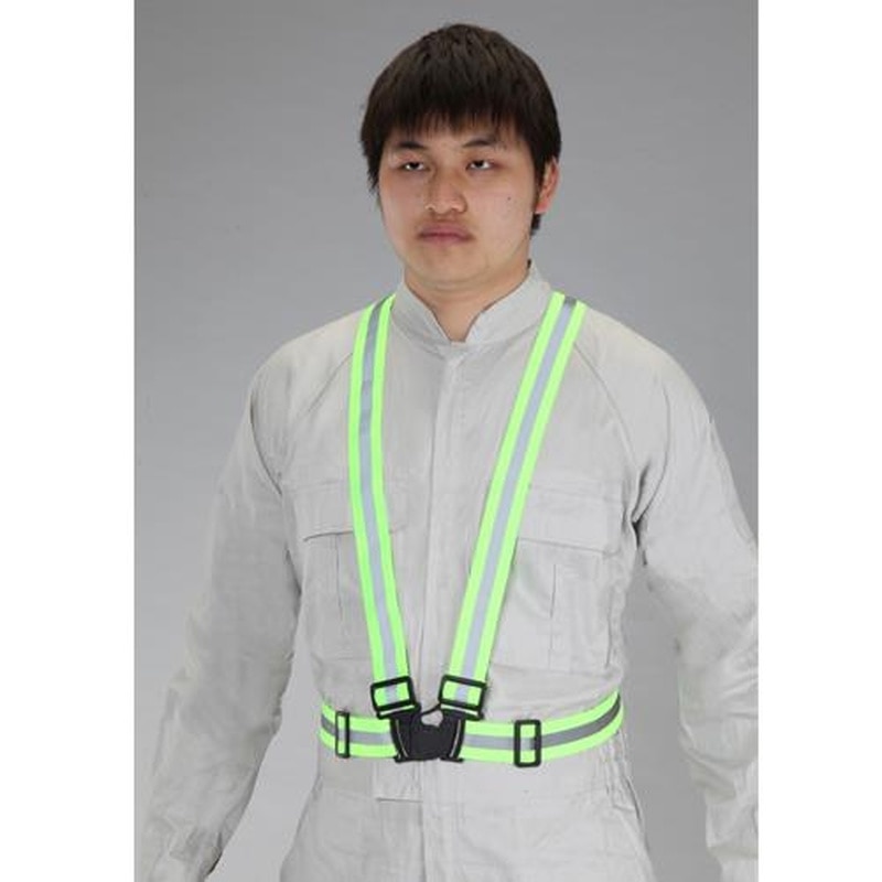 エスコ EA983R-176B 安全ベスト(縁無し・蛍光イエロー/20枚) 1個(ご注文単位1個)【直送品】