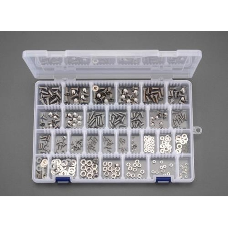 エスコ EA949AD-21 M2-M6皿頭小ねじセット(ステンレス製) 1個（ご注文単位1個）【直送品】