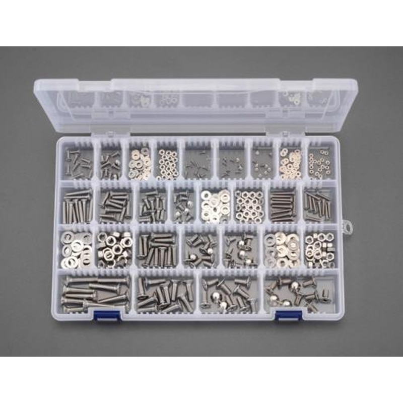 エスコ EA949AD-22 M2-M6皿頭小ねじセット(ステンレス製) 1個（ご注文単位1個）【直送品】