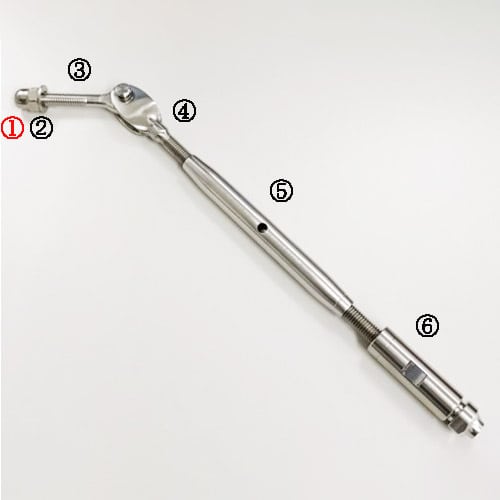 エスコ EA949JH-23B M6 袋ナット(ステンレス/10個) 1袋 (ご注文単位1袋)【直送品】