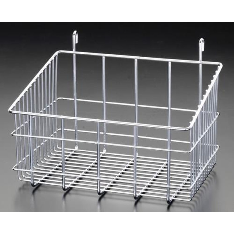 エスコ EA976AJ-48 250x170x180mmメタルラックバスケット 1個(ご注文単位1個)【直送品】