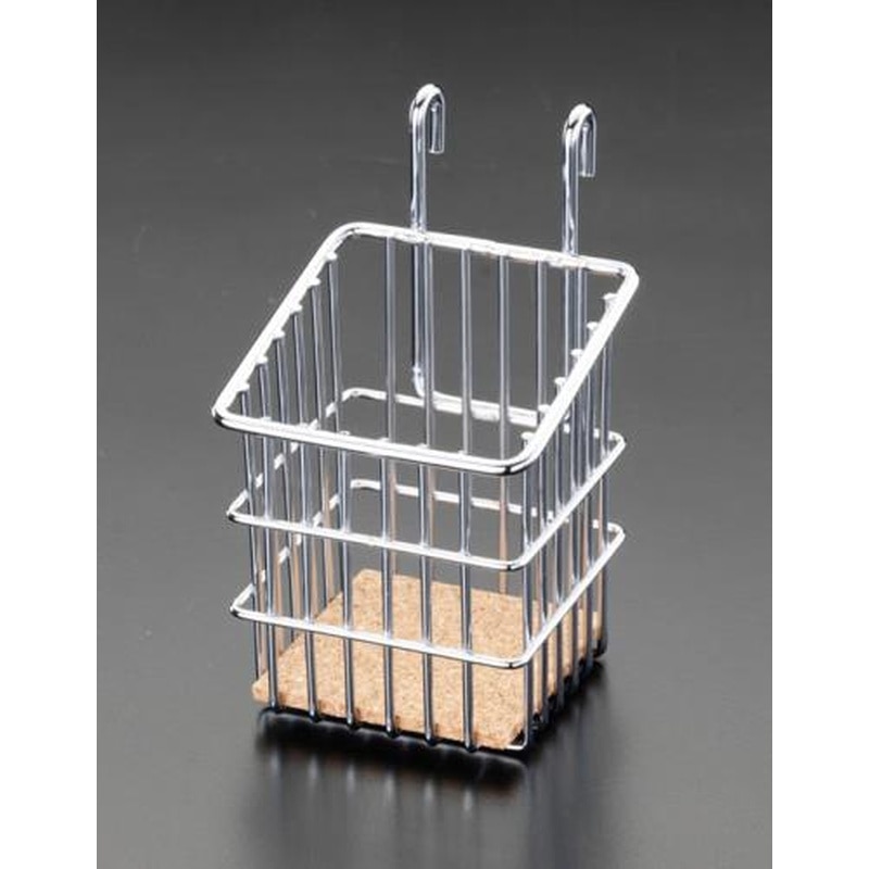 エスコ EA976AJ-46 75x75x130mmメタルラックバスケット 1個(ご注文単位1個)【直送品】