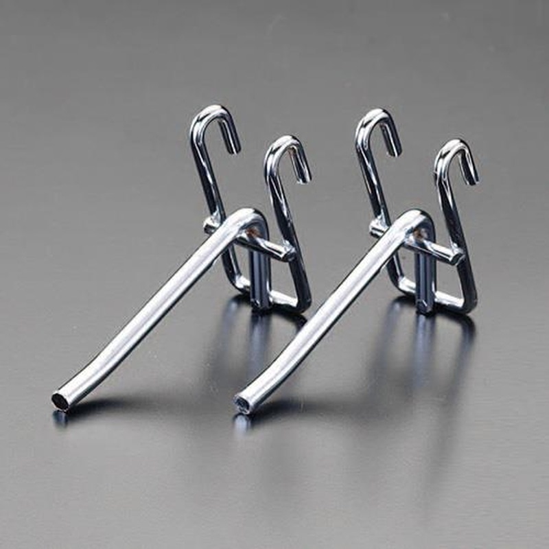 エスコ EA976AJ-55 90mmメタルラック用フック(2個入) 1個(ご注文単位1個)【直送品】