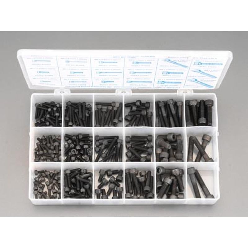 エスコ EA949AD-13 M4-M8六角穴付ボルトセット 1個（ご注文単位1個）【直送品】