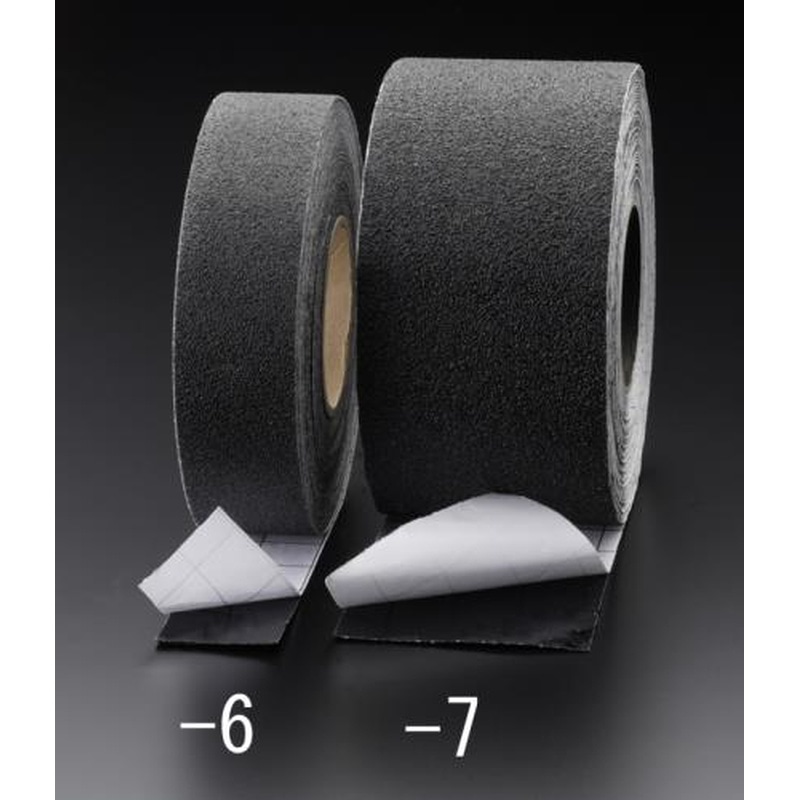 エスコ EA944DB-7 100mmx18.3m滑り止めテープ(耐水・耐油/黒) 1個(ご注文単位1個)【直送品】