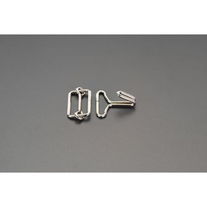 エスコ EA628WL-1B 平ゴムロープ金具セット 1個（ご注文単位1個）【直送品】