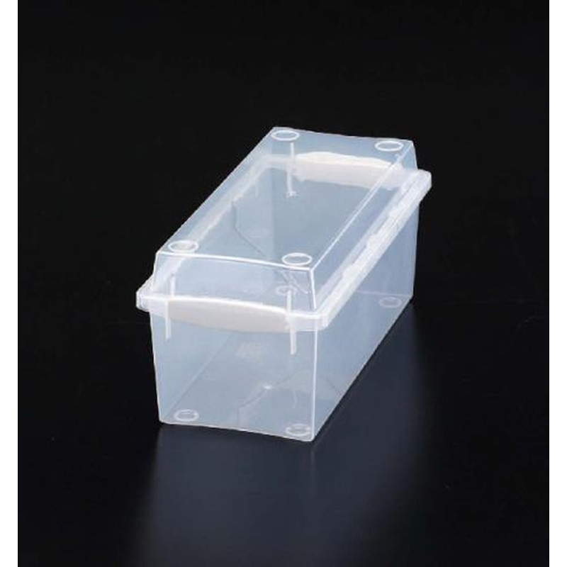 エスコ EA762EE-75 164x353x155mmCDケース(クリア) 1個(ご注文単位1個)【直送品】