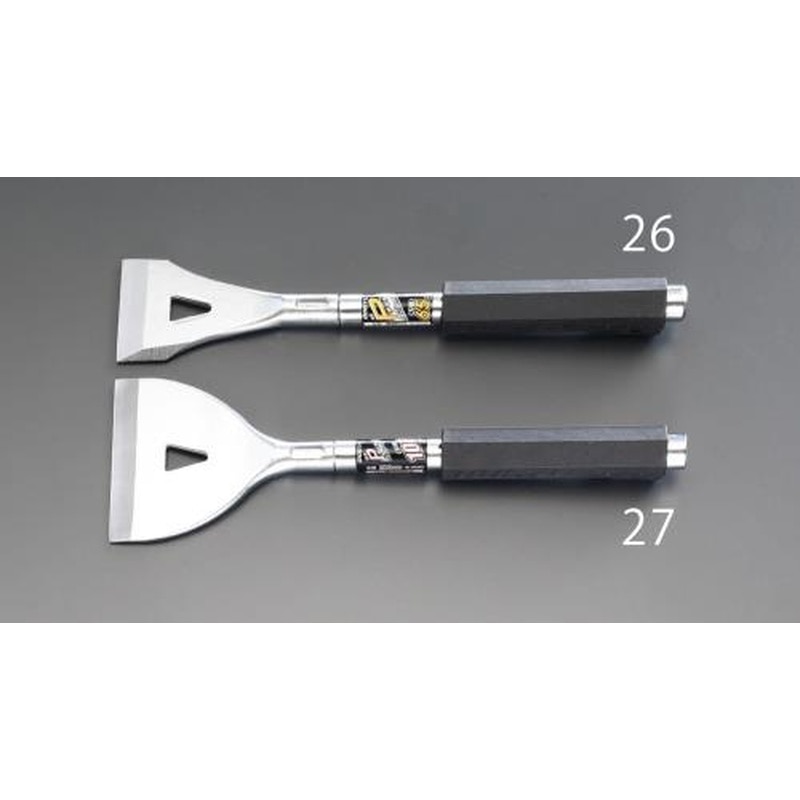 エスコ EA524LM-26 65x300mmスクレーパー(タイル用/チョップタイプ) 1個(ご注文単位1個)【直送品】