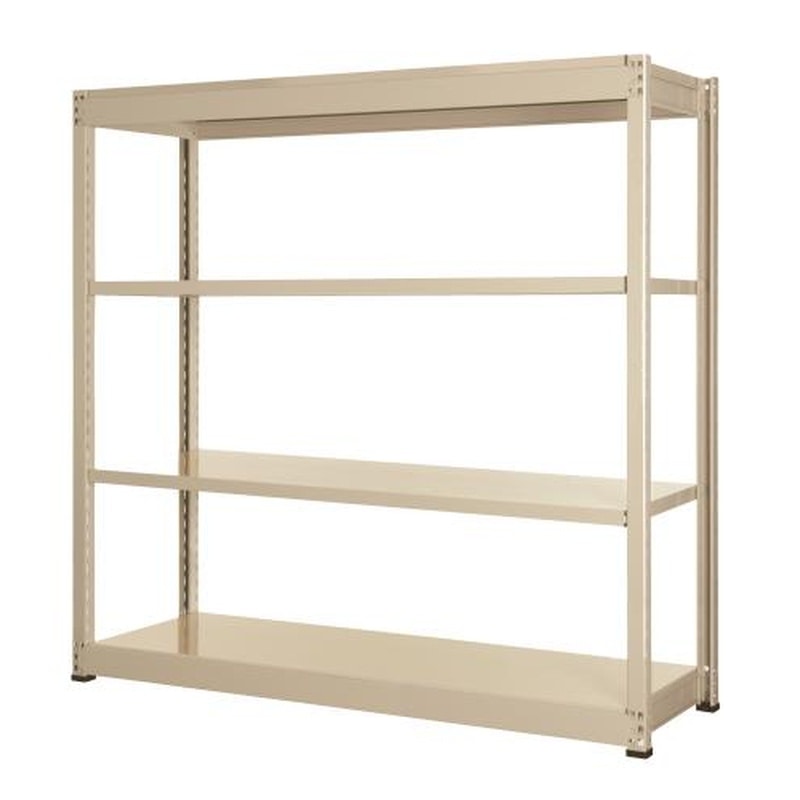 エスコ EA976DK-120C 1190x600x1800mm/150kg/4段スチール棚 1個(ご注文単位1個)【直送品】