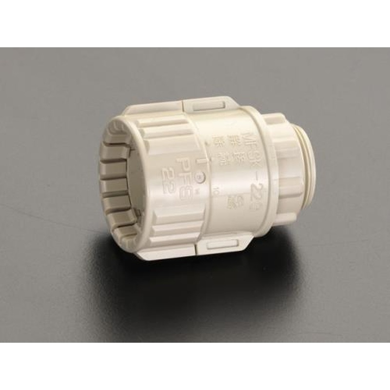 エスコ EA947HN-23D φ28mmフレキ管コネクター 1個(ご注文単位1個)【直送品】