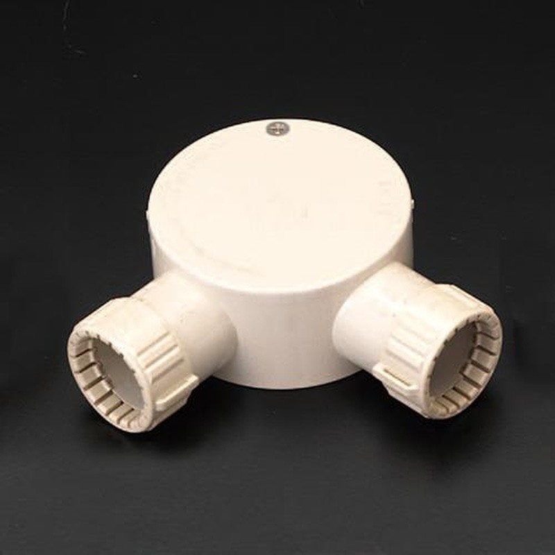 エスコ EA940CS-63 φ16mm露出ボックス(フレキ管用/L型2方向) 1個(ご注文単位1個)【直送品】