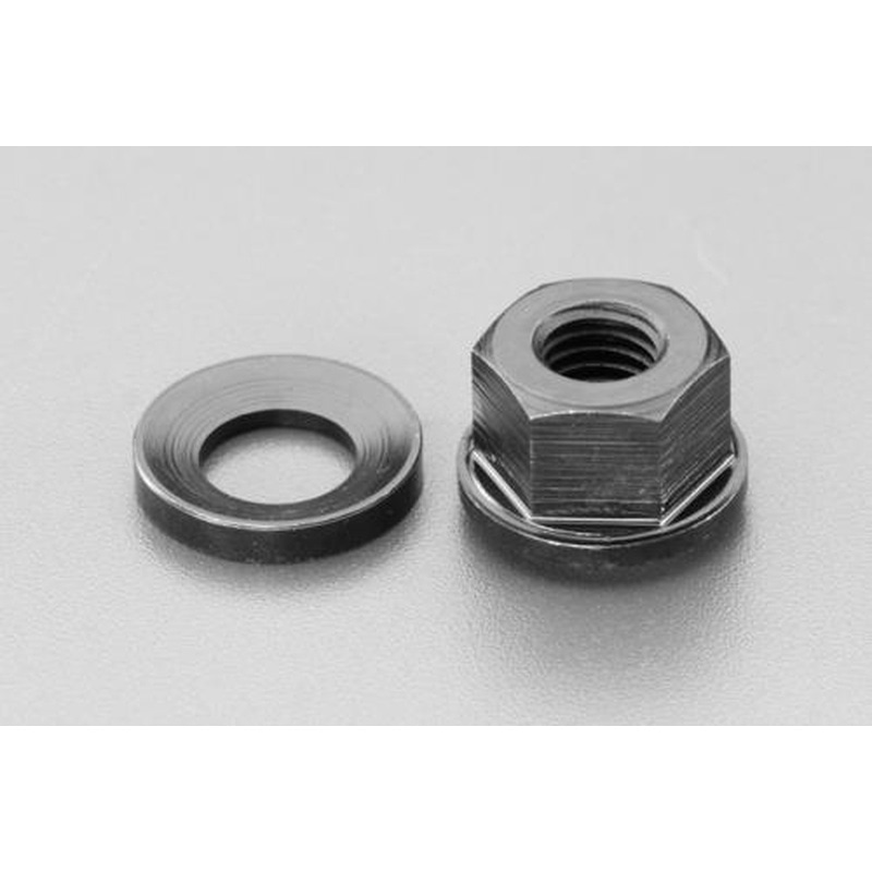 エスコ EA949GF-3 M10x17.0mm焼入フランジナット(座金付) 1個（ご注文単位1個）【直送品】