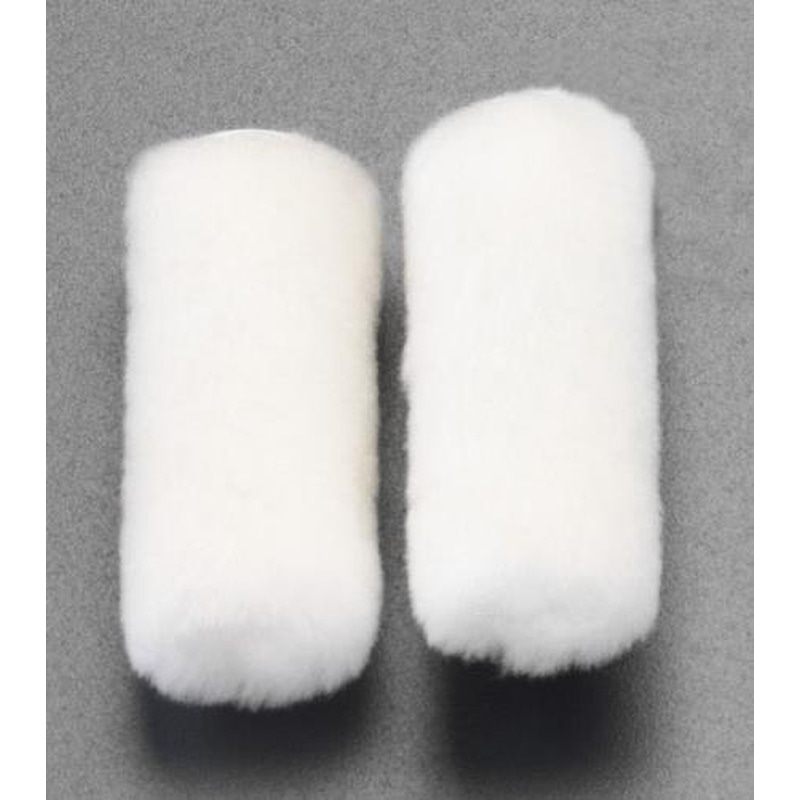 エスコ EA109NC-17 50mm(6mm)交換用ローラー(短毛/2本) 1個(ご注文単位1個)【直送品】