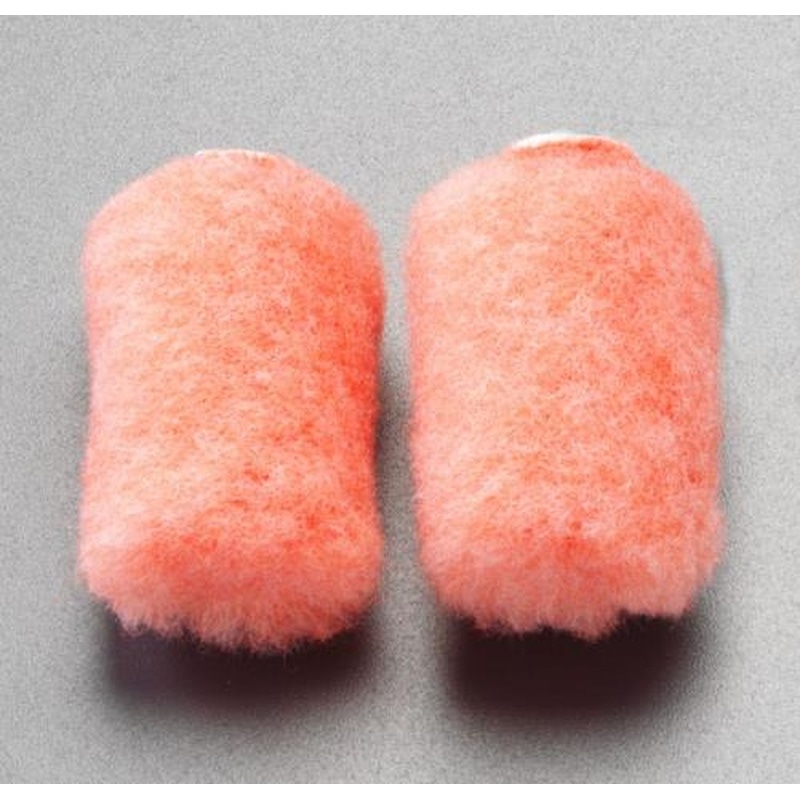 エスコ EA109NC-19 50mm(6mm)交換用ローラー(中毛/2本) 1個(ご注文単位1個)【直送品】