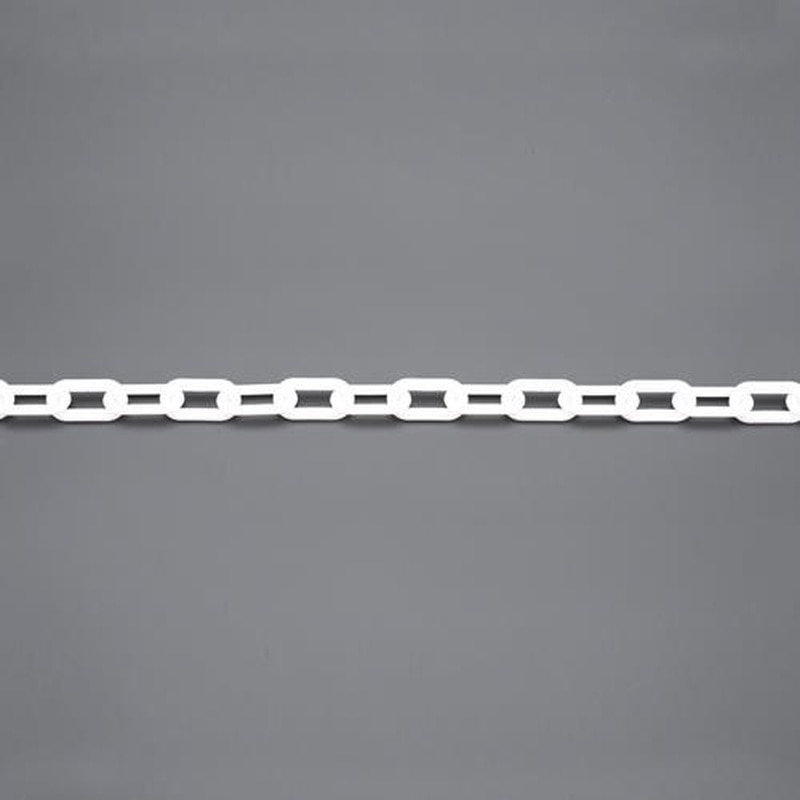 エスコ EA980A-61 8.0mmx10mプラスチックチェーン(白) 1個（ご注文単位1個）【直送品】