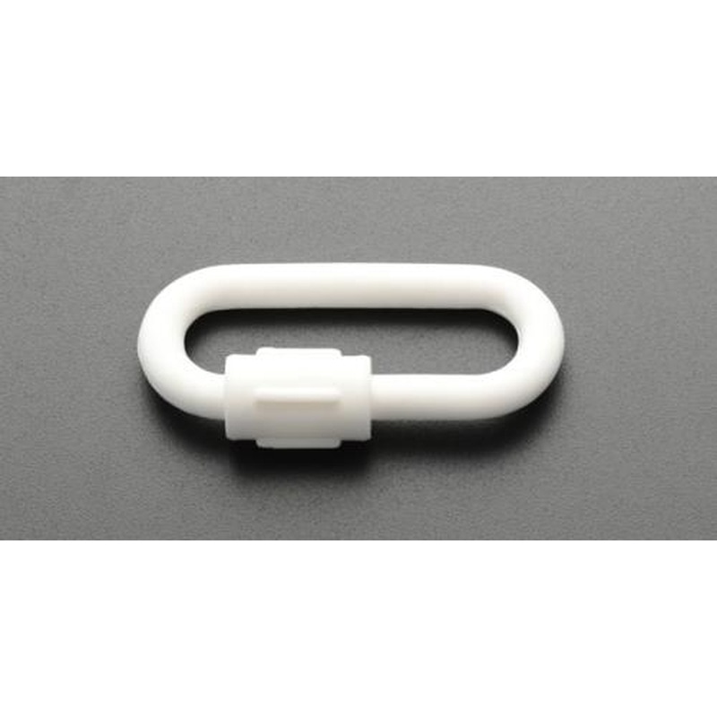 エスコ EA980A-101B 8.0mmクイックリング(プラスチック製/白) 1個（ご注文単位1個）【直送品】