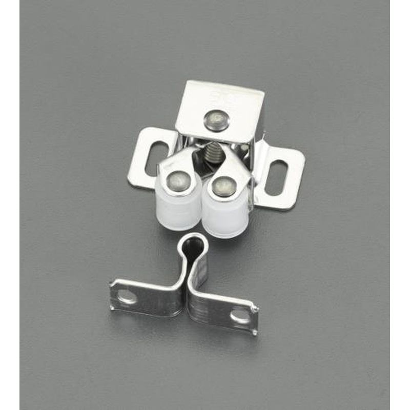 エスコ EA951M-4 13x28mmローラーキャッチ(ステンレス製) 1個（ご注文単位1個）【直送品】