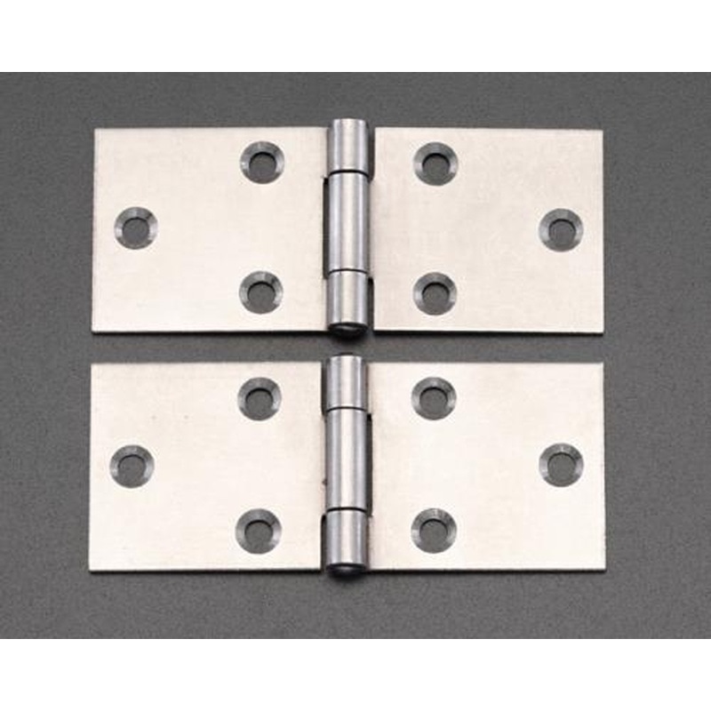 エスコ EA951CK-1 25x73mm横長丁番(スチール製/2個) 1個（ご注文単位1個）【直送品】