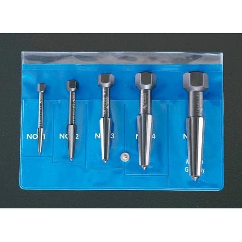 エスコ EA584BB M5-M20/5本組スクリューエキストラクター 1個（ご注文単位1個）【直送品】