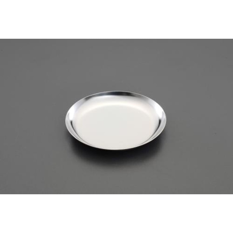 エスコ EA508SB-101 φ90x10mm丸形トレー(ステンレス製) 1個(ご注文単位1個)【直送品】