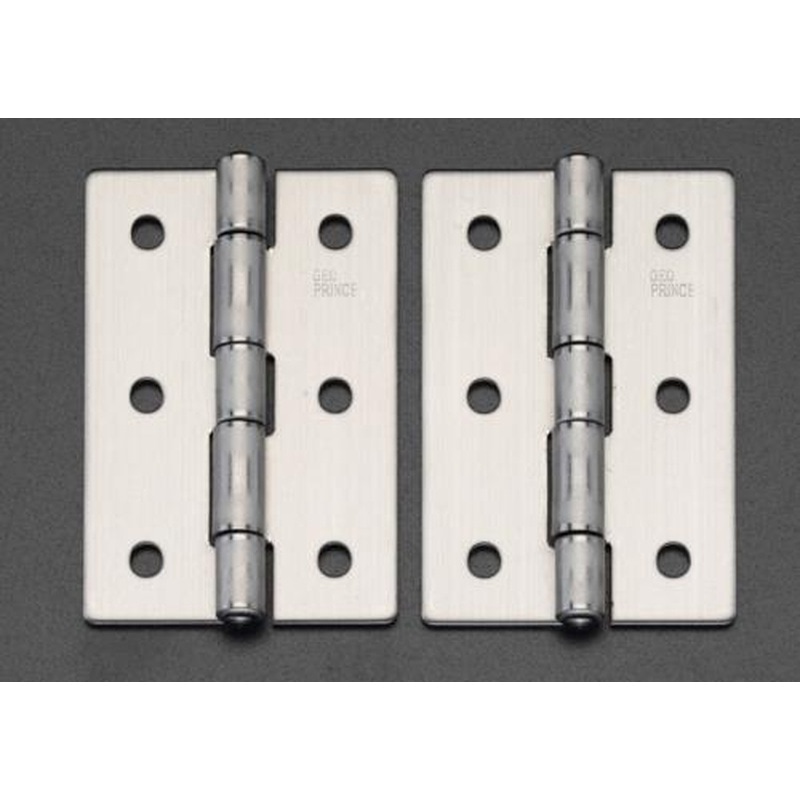 エスコ EA951CK-16 100x60mm厚口丁番(ステンレス製/2個) 1個（ご注文単位1個）【直送品】