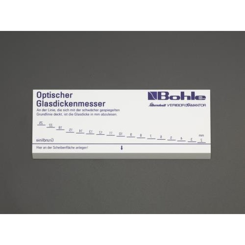 エスコ EA720XG-1 ガラスシクネスゲージ 1個（ご注文単位1個）【直送品】