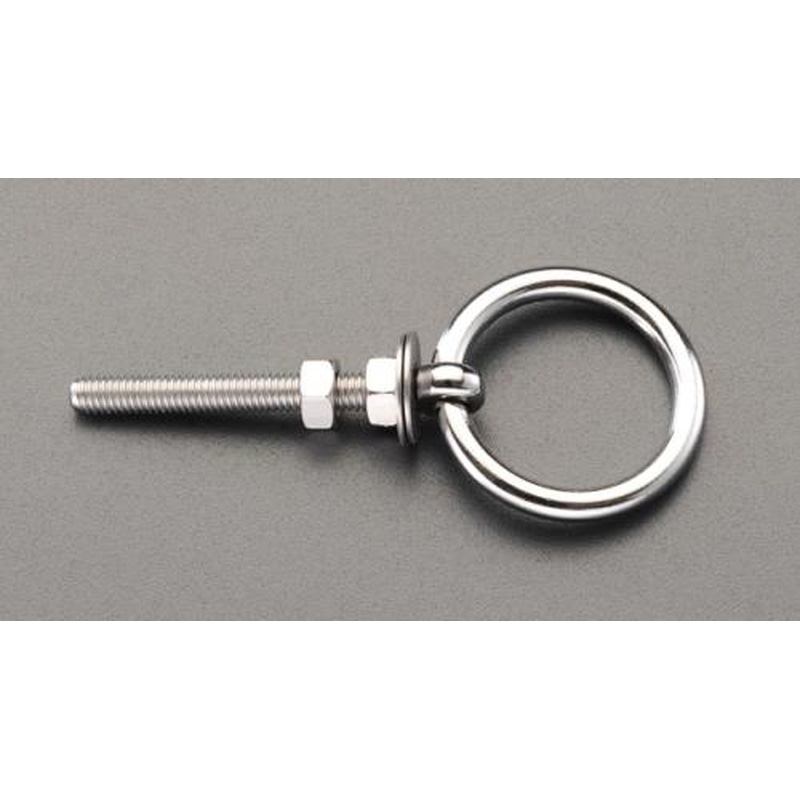 エスコ EA638BQ-22 M6x50mm丸カンボルト(ステンレス製) 1個（ご注文単位1個）【直送品】