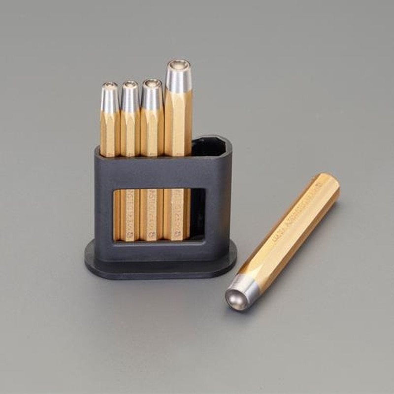 エスコ EA572HD 2.0-6.0mm/5本組丸リベットセッター 1個(ご注文単位1個)【直送品】