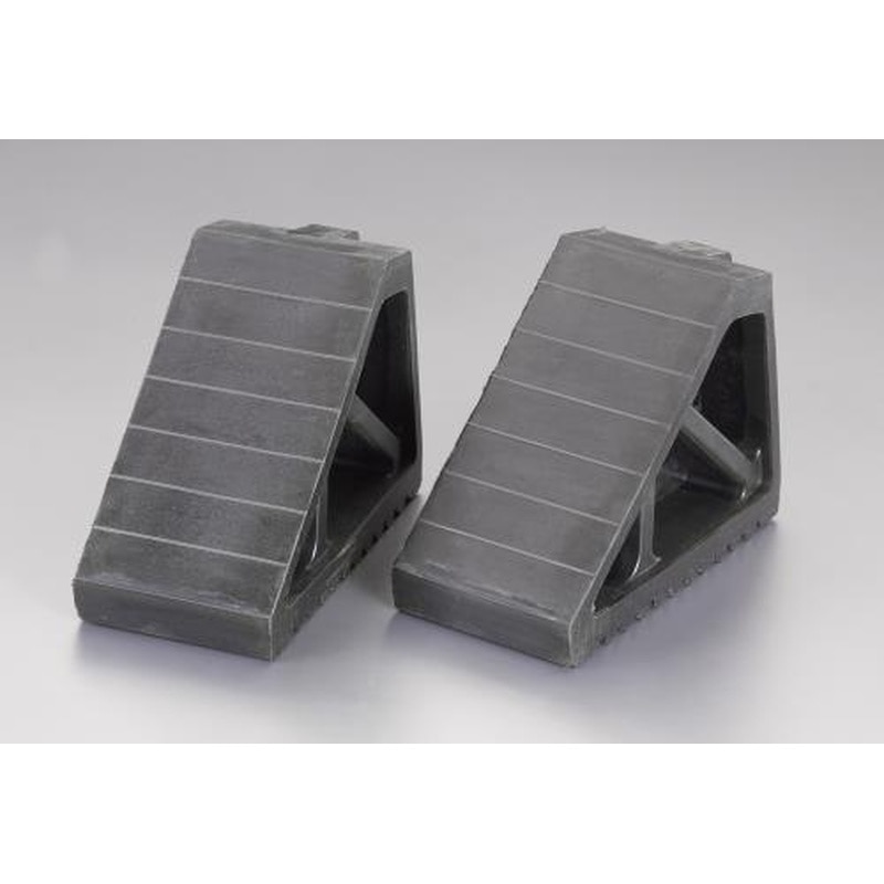 エスコ EA984VA-13 117x270x180mmタイヤストッパー(2個組) 1個(ご注文単位1個)【直送品】