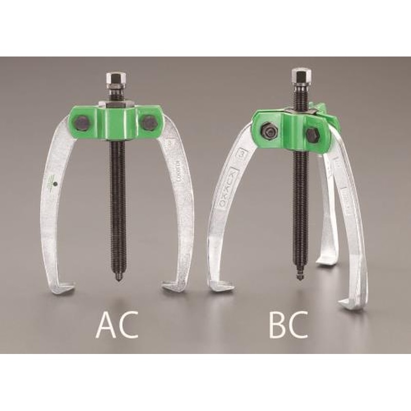 エスコ EA500AC-375 375mm2本爪プーラー(喰付強化型) 1個（ご注文単位1個）【直送品】