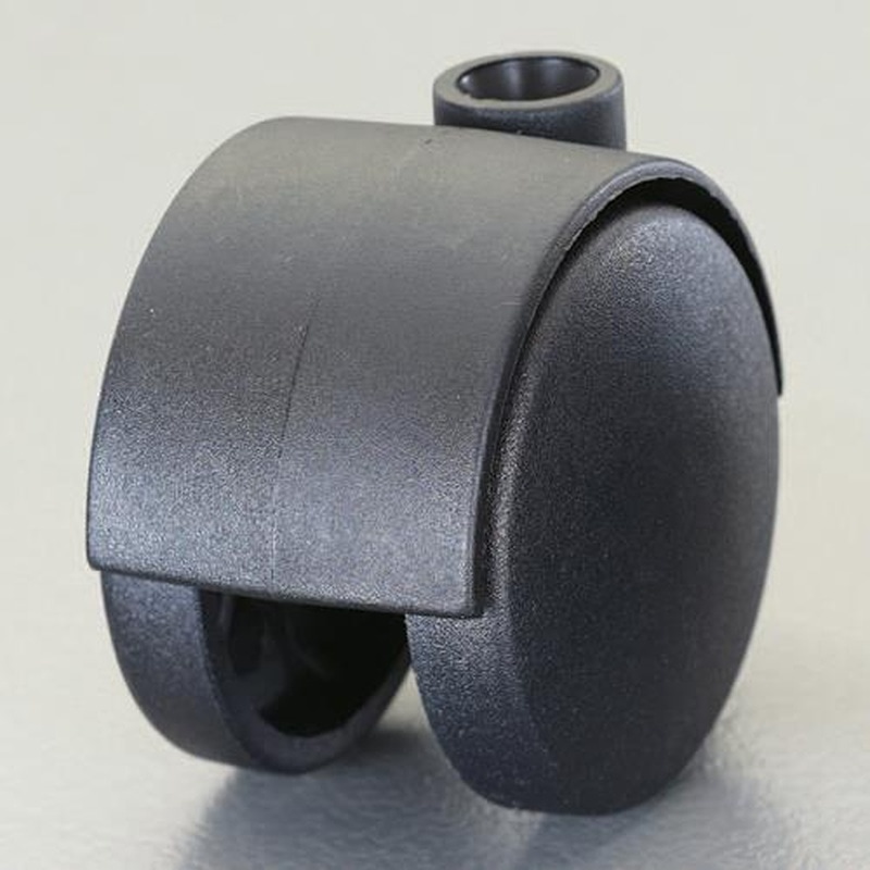 エスコ EA986PC-140 40mmキャスター(ツインホイール/4個) 1個(ご注文単位1個)【直送品】