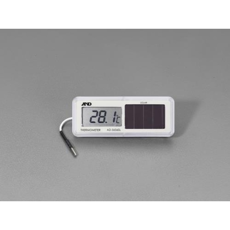 エスコ EA728EF-4A -40~99.9℃ソーラー式温度計 1個（ご注文単位1個）【直送品】