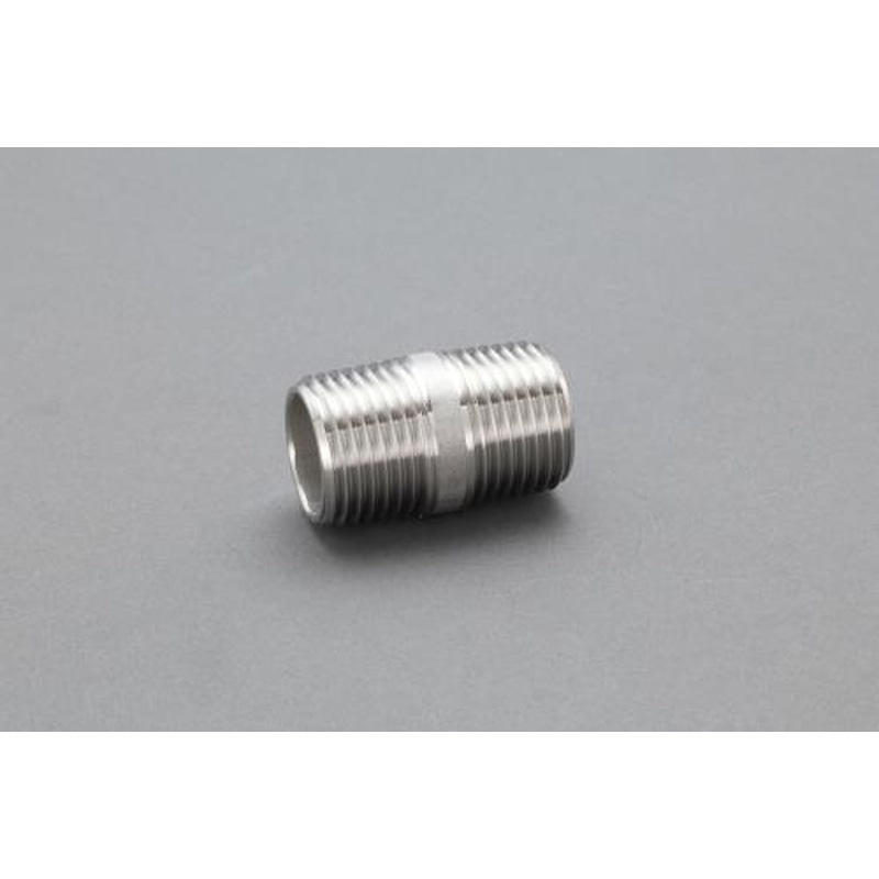 エスコ EA469DF-14A R1・1/2”両ねじニップル(ステンレス製) 1個（ご注文単位1個）【直送品】