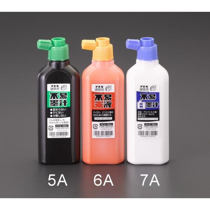 エスコ EA581DB-7A 180ml白墨汁 1個（ご注文単位1個）【直送品】