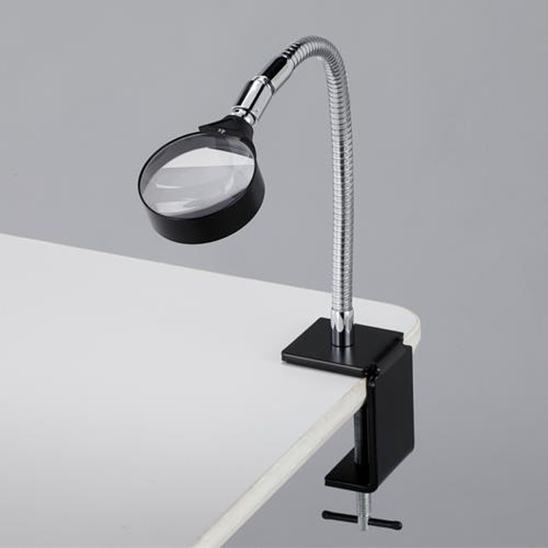 エスコ EA756TS-62A x4.0/65mmスタンドルーペ(クランプ式) 1個(ご注文単位1個)【直送品】