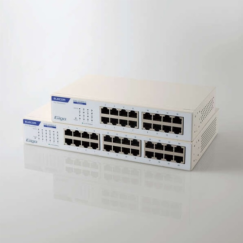 エスコ EA764BY-16F 215x133x42mm　［16ポート］スイッチン 1個（ご注文単位1個）【直送品】